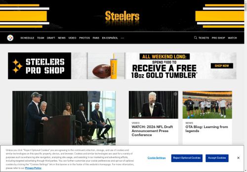 Pittsburgh Steelers Pro Shop capture - 2024-05-23 19:43:12
