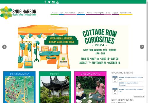 Snug Harbor Cultural Center & Botanical Garden capture - 2024-06-11 14:36:23