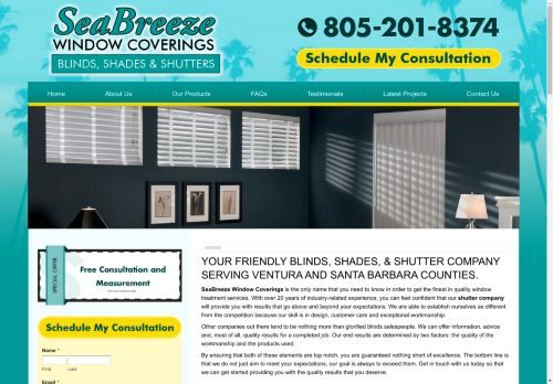 Seabreeze Window Coverings capture - 2024-06-11 15:37:25