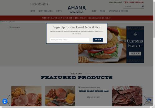 Amana Meat Shop & Smokehouse capture - 2024-06-11 16:05:53