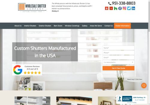 Wholesale Shutter Company capture - 2024-07-25 22:57:21