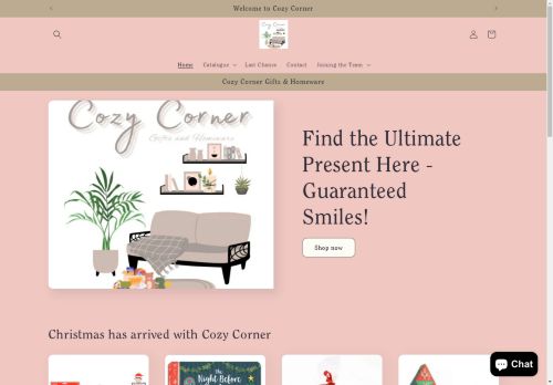 Cozy Corner Gifts And Homeware capture - 2024-07-26 04:31:01