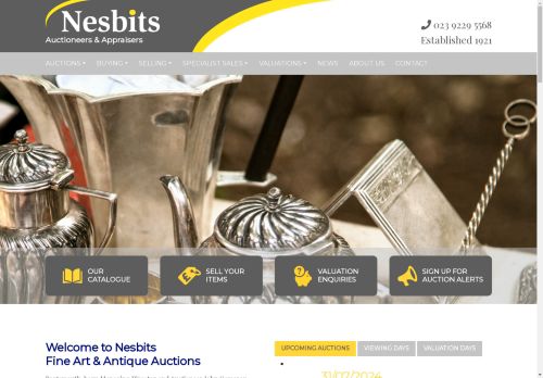 Nesbits Auctions capture - 2024-07-26 14:47:12