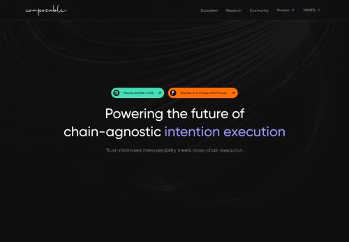 Composable Finance capture - 2024-07-27 00:06:50