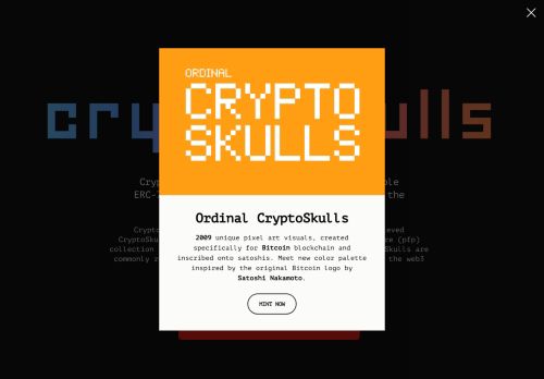 Crypto Skulls capture - 2024-07-27 02:57:42