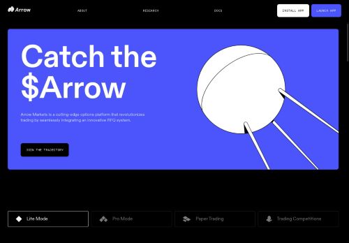 Arrow Markets capture - 2024-07-27 05:32:53