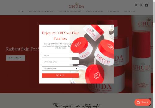 Chuda Skincare capture - 2024-07-31 18:53:01