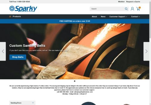 Sparky Abrasives capture - 2024-08-03 05:21:23