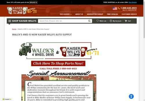 Walck's 4 Wheel Drive capture - 2024-08-03 10:32:19