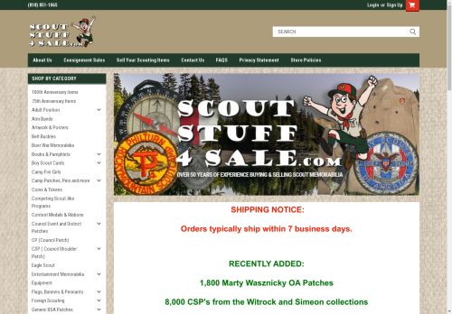 scoutstuff4sale.com capture - 2024-08-09 13:35:24