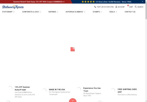 stationaryxpress.com capture - 2024-08-09 20:59:06