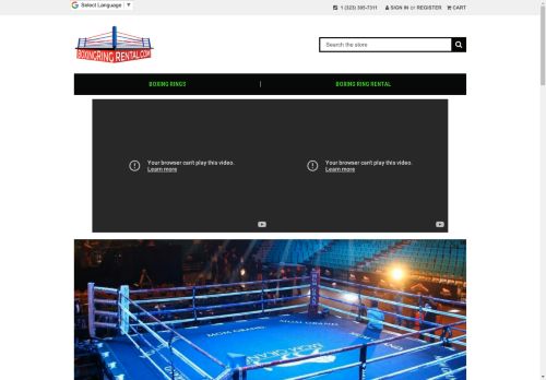 boxingringrental.com capture - 2024-08-10 03:37:03