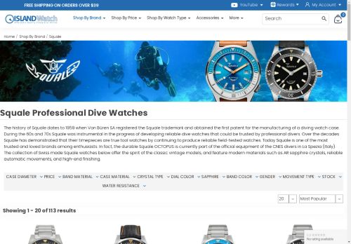 squalewatches.com capture - 2024-08-10 09:34:52