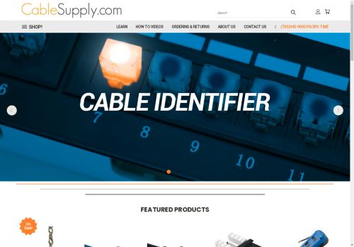 cablesupply.com capture - 2024-08-10 17:59:18