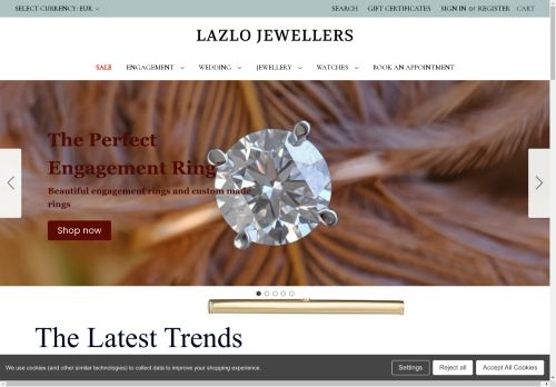lazlojewellers.com capture - 2024-08-11 05:09:00