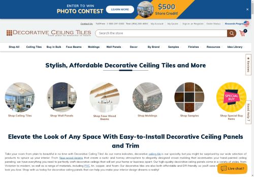 decorativeceilingtiles.com capture - 2024-08-11 09:54:16