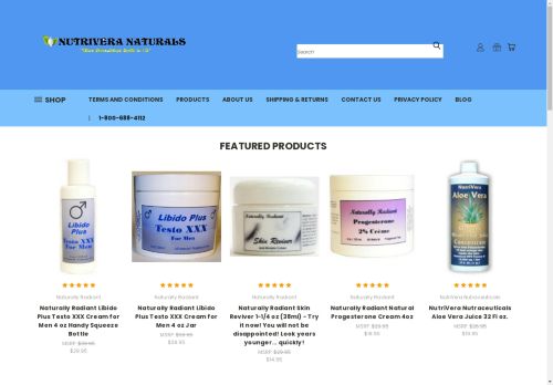 nutrivera.com capture - 2024-08-11 12:04:33