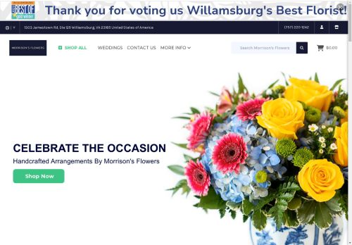 morrisonsflowers.com capture - 2024-08-11 12:45:24