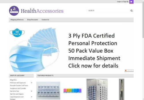 healthacessories.com capture - 2024-08-11 18:42:18