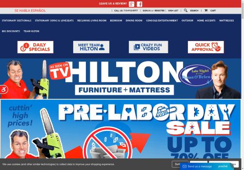 hiltonfurnitureandmattress.com capture - 2024-08-13 22:15:15