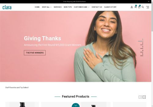 claramedispa.com capture - 2024-08-14 00:05:00