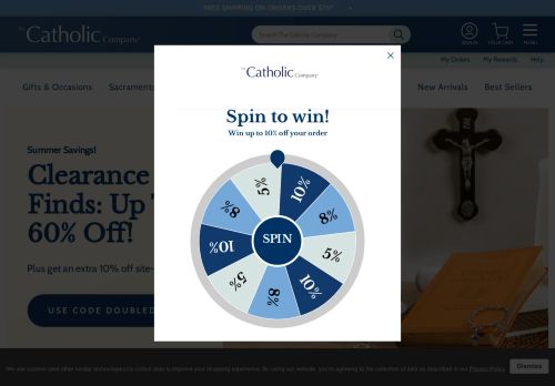 thecatholiccompanydiscount.com capture - 2024-08-14 05:18:54