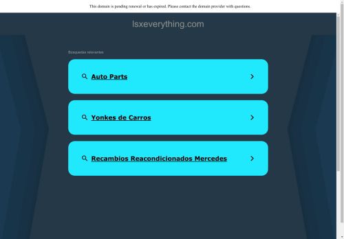 lsxeverything.com capture - 2024-08-14 08:25:06