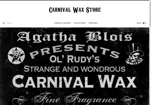 carnivalwax.com capture - 2024-08-14 13:02:04