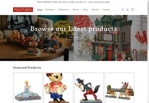 yuletideschristmasshop.com capture - 2024-08-14 17:54:02