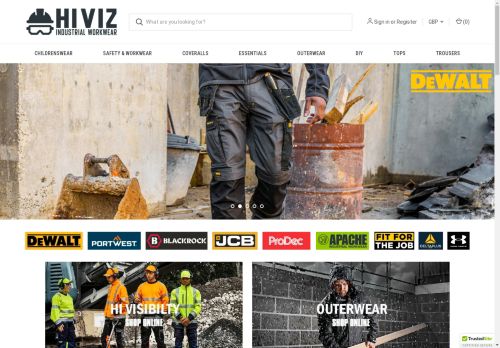 hivizworkwear.com capture - 2024-08-14 20:17:08