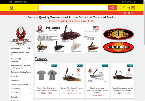 phenixlures.com capture - 2024-08-14 21:32:22