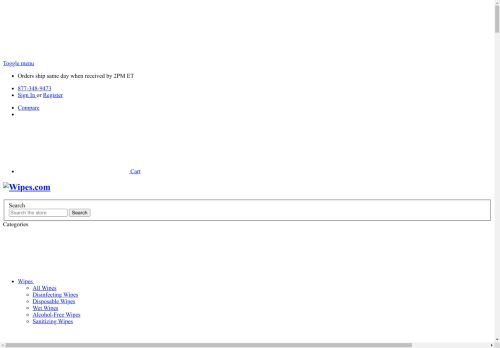 canisterwipes.com capture - 2024-08-15 03:05:27