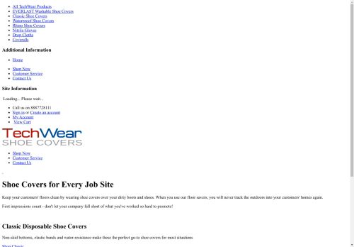 techwearshoecovers.com capture - 2024-08-15 09:35:47