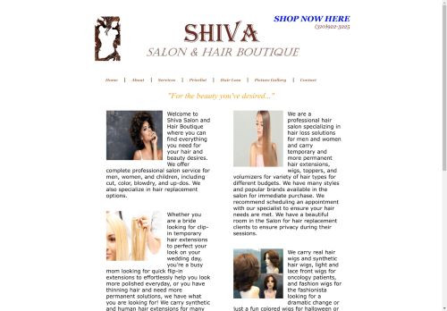 shivasalonandhairboutique.com capture - 2024-08-15 10:13:45