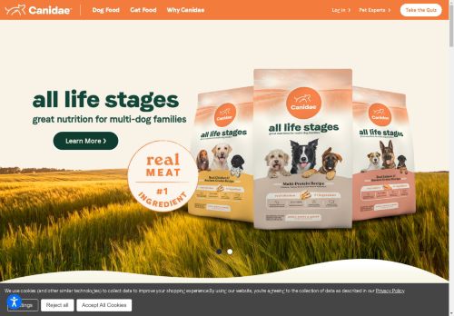 canidaepetfood.com capture - 2024-08-15 19:06:59