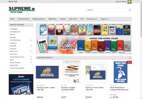 Supreme School Supply capture - 2024-08-16 09:48:40