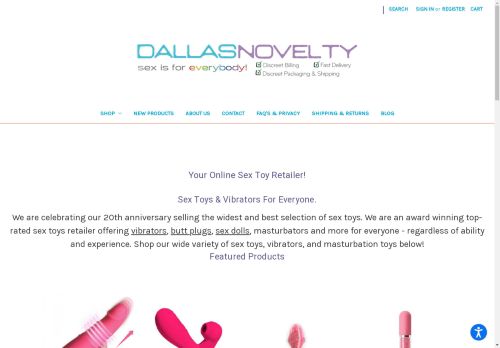 dallasnovelties.com capture - 2024-08-16 15:37:30