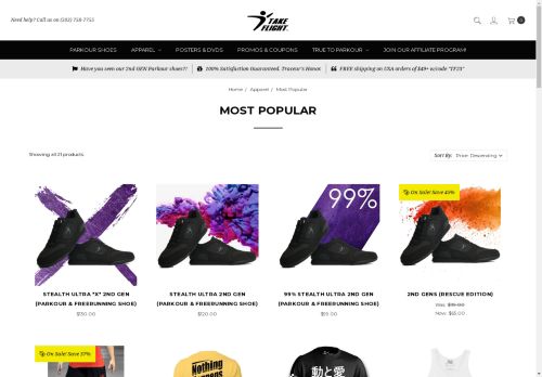 parkourclothing.com capture - 2024-08-17 13:32:52