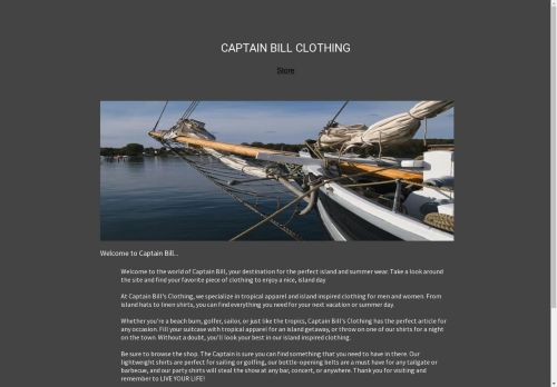 captainbillclothing.com capture - 2024-08-17 15:38:00