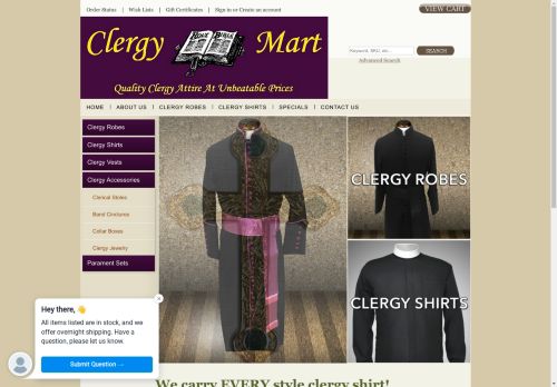 clergymart.com capture - 2024-08-18 00:50:56