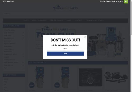 spraypolyparts.com capture - 2024-08-19 00:52:39