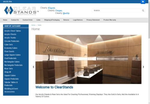 clearstands.com capture - 2024-08-19 11:40:09