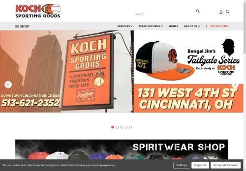 kochsportinggoods.com capture - 2024-08-19 14:56:02