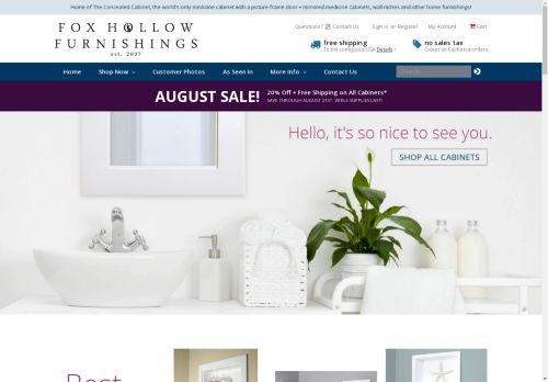 pictureframecabinet.com capture - 2024-08-19 23:40:09