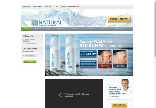 naturalrosaceatreatment.com capture - 2024-08-20 22:44:36