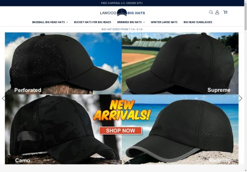 hatsforlargeheads.com capture - 2024-08-21 04:21:35