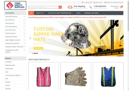 yoursafetysupplies.com capture - 2024-08-21 07:13:24