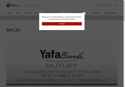 yafaoutlet.com capture - 2024-08-23 04:35:20