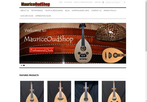 mauriceoudshop.com capture - 2024-08-23 16:49:37