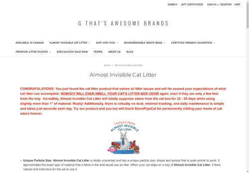 almostinvisiblecatlitter.com capture - 2024-08-23 22:33:05